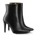 Eva Black Ankle Boots Italian Leather Zurbano Shoes
